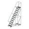 Ballymore 153 in H Steel Rolling Ladder, 12 Steps, 450 lb Load Capacity WA-AD-123214P - alternate 1