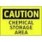 Electromark Caution Sign, 7 in Height, 10 in Width, Aluminum, English S112FA - alternate 3