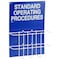 Brady Operation Procedures Center, Standard Operating Procedures, Heavy Duty Poly, 14 in W, 20 in H SM016A - alternate 1