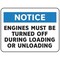 Electromark Notice Sign, 10 in Height, 14 in Width, Vinyl, English S1385V10 - alternate 1