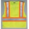 Kishigo Large Class 2 Breakaway High Visibility Vest, Lime 1174-L - alternate 7