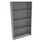 Tennsco Metal Shelving Unit, 18"D x 48"W x 87"H, 5 Shelves, Steel QC5-4818PS - alternate 1
