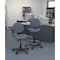 Bevco Fabric Task Chair, 16" to 21", No Arms, Black V4007MG-BK - alternate 2