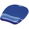 Fellowes Mousepad w/Wrist Support, Blue 91141 - alternate 1