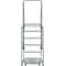 Ballymore 93 in H Steel Rolling Ladder, 6 Steps, 450 lb Load Capacity 063214GSU - alternate 10