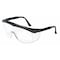 Mcr Safety SS1, Safety Glasses, Anti-Scratch, Clear Lens, Black Frame, Half Frame SS110 - alternate 1