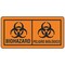 Brady Bilingual Biohazard Label, Biohazard, Paper, 4 in W, 2 in H 22348LS - alternate 1