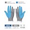 Hexarmor Cut Resistant Gloves, Cut Level A7 , Polyurethane , Rough , 2XL 10-302-XXL (11) - alternate 3