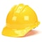 Bullard Hard Hat, Classic, Polyethylene, 6 Point Ratchet, Type 1, Class C, Yellow 30YLR - alternate 1