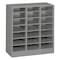 Tennsco Literature Sorter 21 Compartments, Medium Gray 5075 MED GREY - alternate 1