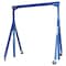 Zoro Select Adj. Gantry Crane, Blue, 12.5 ft. Inside W AHS-2-15-14 - alternate 1