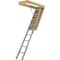 Louisville Attic Ladder, Aluminum, 375 lb Load Capacity AL3040MG-R10 - alternate 1