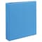 Zoro Select Ring Binder, Light Blue, Slant Ring AVE05401 - alternate 1