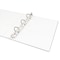 Zoro Select 1" Mini Durable Round Binder with Pockets, White AVE17116 - alternate 1