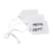 Avery Dennison Key Tag, Medium-Weight Stock, White, Rectangle, 1000 PK 12201 - alternate 1
