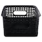Advantus Weave Bins, Black Plastic, 3 Bins, PK3 AVT-40326 - alternate 1