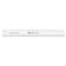 Westcott Ruler, 12", Non-Shatter, Clear 13862 - alternate 1
