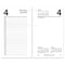 At-A-Glance Desk Calendar Recycled Refill, 3.5 x 6, White Sheets, 12-Month (Jan to Dec): 2025 E717R-50 - alternate 1