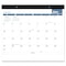 At-A-Glance Easy-to-Read Monthly Desk Pad, 22 x 17, White/Blue Sheets, 12-Month (Jan to Dec): 2025 SKLP2432 - alternate 1