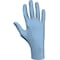 Showa 7005, Disposable Gloves, 4 mil Palm, Nitrile, Powdered, M (8), 100 PK, Blue 7005M - alternate 1