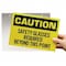 Zoro Select Sign Holder, , Acrylic Gray, 7" L SH710 - alternate 3