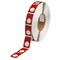 Brady Label, Red, Labels/Roll: 500 THTEP-168-593-.5RD - alternate 2