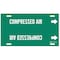 Brady Pipe Markr, Compressed Air, Gn, 8to9-7/8 In 4033-G - alternate 5