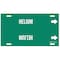 Brady Pipe Marker, Helium, Green, 6 to 7-7/8 In 4074-F - alternate 6