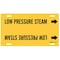 Brady Pipe Mrkr, Low Pressure Steam, 8to9-7/8 In 4092-G - alternate 5