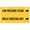 Brady Pipe Marker, Low Pressure Steam, 10to15 In 4092-H - alternate 3