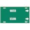 Brady Pipe Marker, Water, Green, 10 to 15 In 4155-H - alternate 5
