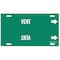 Brady Pipe Marker, Vent, Green, 8 to 9-7/8 In 4150-G - alternate 6