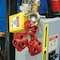 Brady Pneumatic Fitting Lockout, Red, Isoplast Polymers, 6 Max. No. of Padlocks, 1/4 in Max. Shackle Dia. 65645 - alternate 2