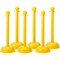 Zoro Select Barrier Post, Polyethylene, 41 in Height, Yellow 6 PK 92121 - alternate 2