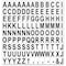 Mastervision Letter and Number Label Set, Vinyl KT2220 - alternate 1