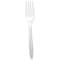 Zoro Select Disposable Fork, White, Plastic, PK1000, Pack Count: 1, 000 BWKFORKHWPPWH - alternate 1