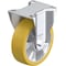 Zoro Select Plate Caster, Rigid, Polyurethane, 5 7/8"H B-ALTH 125K - alternate 1