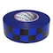 Zoro Select Flagging Tape, No Legend, Black/Blue, 1 3/16 in Wide x 300 ft Length, Vinyl, 2 mil CKBBK-200 - alternate 1