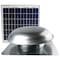 Maxx Air 433 CFM Solar Powered Roof Mount Power Attic Ventilator with Panel in Mill CXSOLRFMILUPS - alternate 1