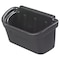 Carlisle Foodservice Silverware Bin for Bussing Cart, Black CC11SH03 - alternate 1