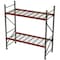 Husky Rack & Wire Pallet Rack Starter Unit, Teardrop, Roll Formed Style, 8 ft H, 126 in W, 48 in D, Green/Orange 184809643120DS - alternate 1