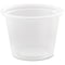 Dart Portion/Medicine Cups, 1 oz., Clear, PK2500 100PC - alternate 1
