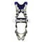 3M Dbi-Sala ExoFit(TM) X100 Fall Protection Harness, S, 420 lb, Quick-Connect Chest/ Quick-Connect Leg Straps 1401095 - alternate 1