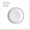 Zoro Select Vanguard Renewable and Compostable Sugarcane Plates, 6" dia, White, PK1000 EP-P016NFA - alternate 1