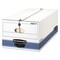 Bankers Box File Box, 2-Ply Cardboard End; 1-Ply Cardboard Side; 2-Ply Cardboard Bottom, 15.25" W, 24.13" D 00705 - alternate 1