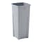 Rubbermaid Commercial Trash Can, Oval, Silver, 23 gal. 7YA65 - alternate 1