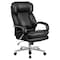 Flash Furniture Hercules Office Chair, Black Seat, Black Back, 28 in W 31" L 49" H, Faux Leather Seat GO-2078-LEA-GG - alternate 1
