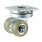Foot Master Plate Caster, Swivel, Polyurethane, 123mm H GATD-75-ASF-HUD - alternate 1