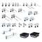 Triton Products 30 Pc. Steel Pegboard Hook & Bin Assortment for LocBoard (28 Asst Hooks & 2 Bins) LH3-Kit - alternate 1