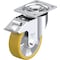 Zoro Select Plate Caster, Swivel, Polyurethane, 7 1/2"H L-ALTH 150K-FI - alternate 1